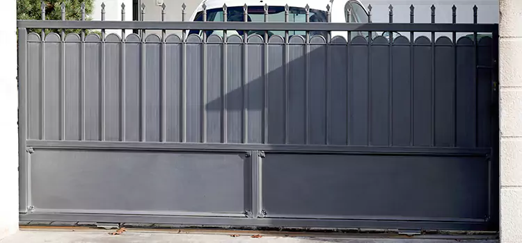 Metal Driveway Gate Installation Great Falls